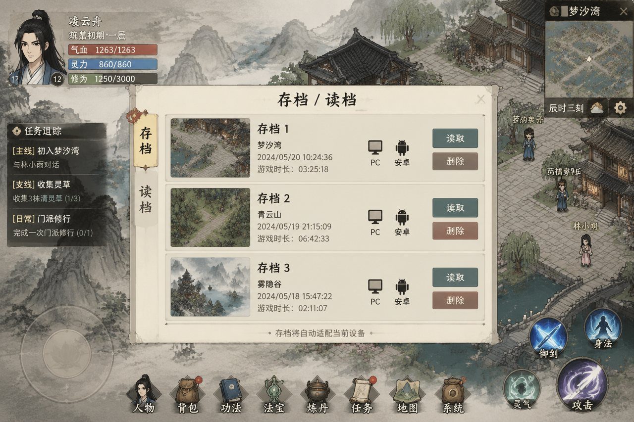 谪仙索欢录 秘境探索 玩法截图 7